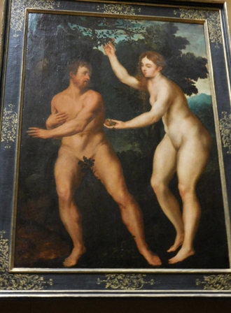 Naked Couple on Painting
